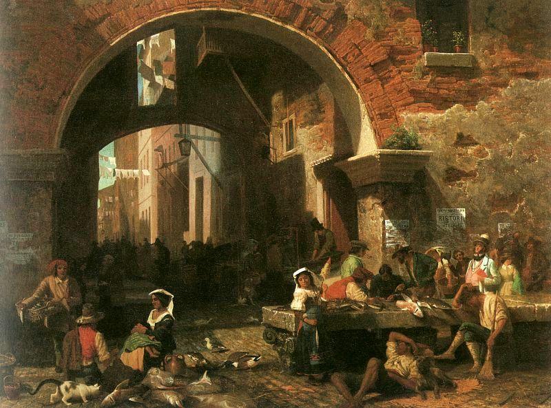Bierstadt, Albert The Arch of Octavius Germany oil painting art